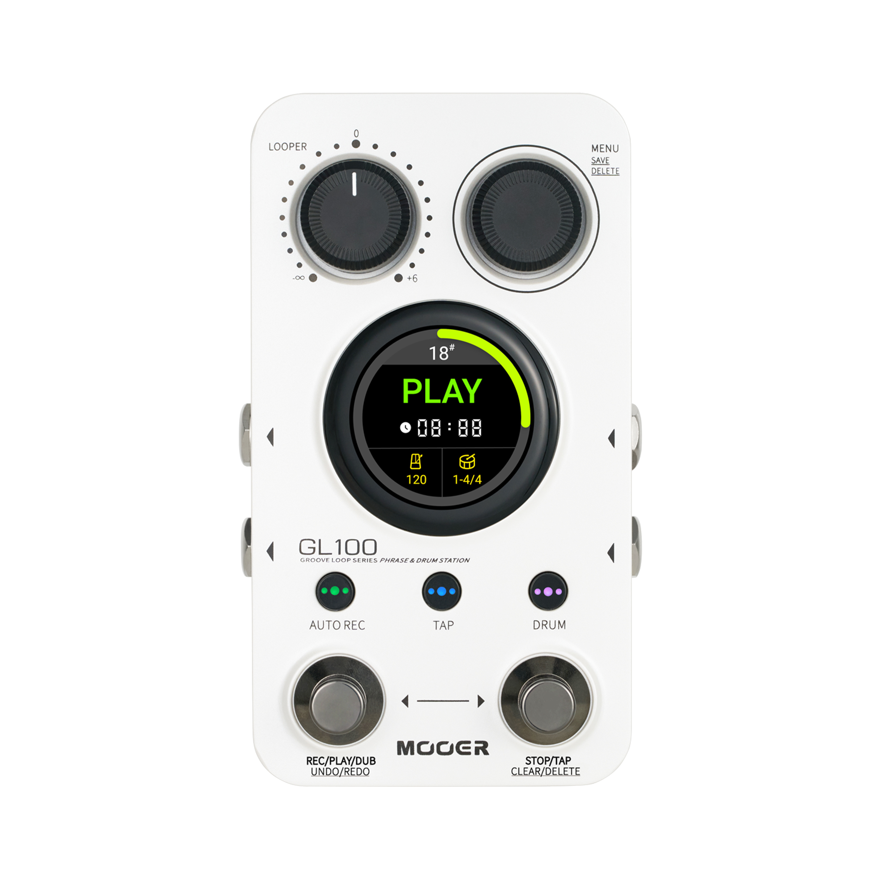 Mooer GL100 Groove Loop and Drum Station