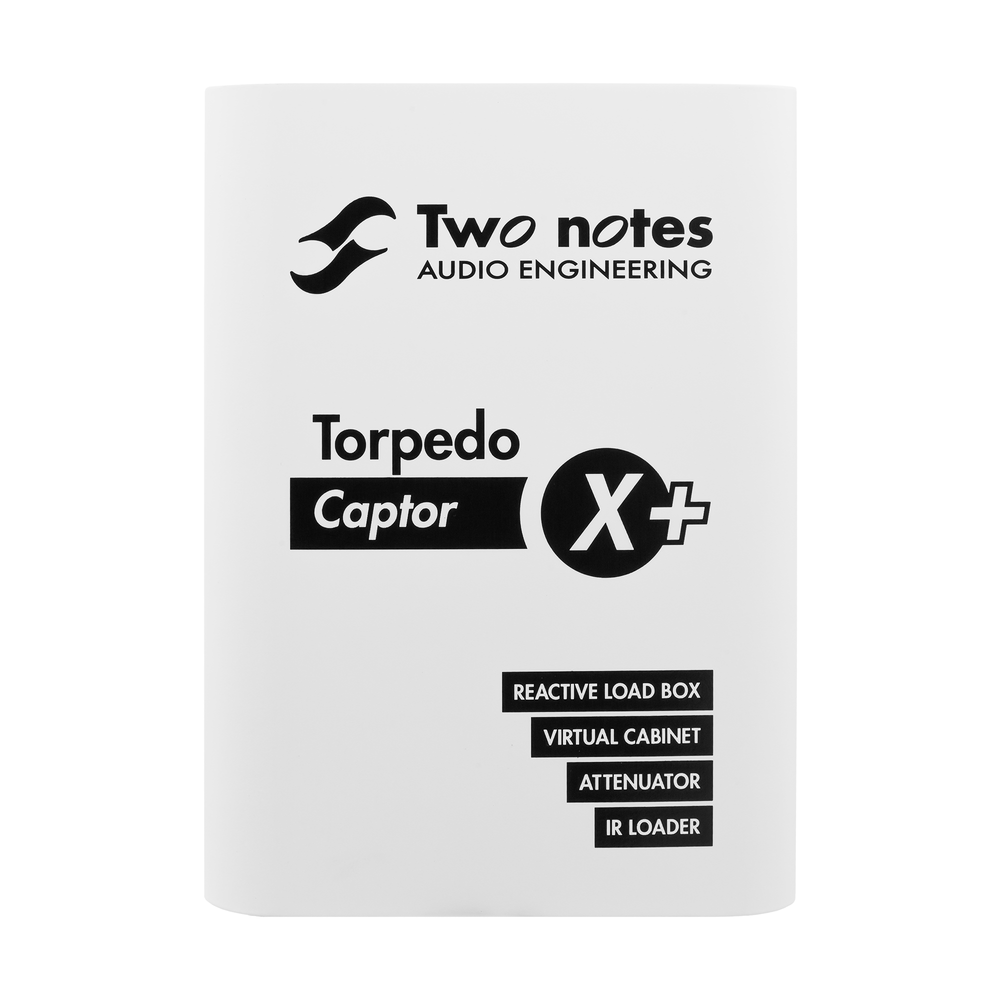 Two Notes Torpedo Captor X + 16 Ohm Reactive Load Box