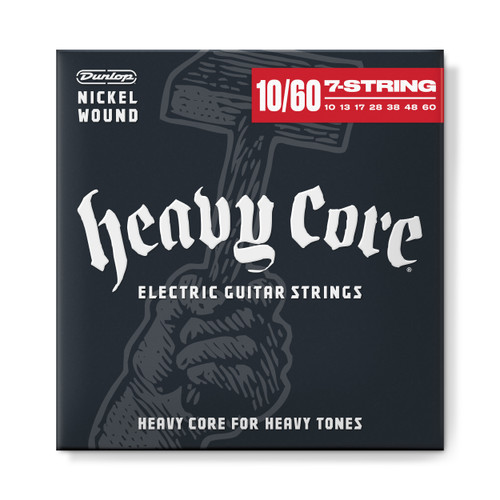 Dunlop Heavy Core Electric 7 Strings 10/60
