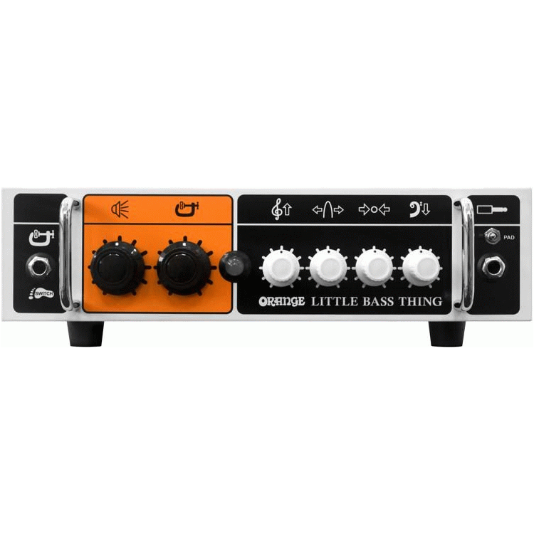Orange Little Bass Thing Bass Head 500W Class D