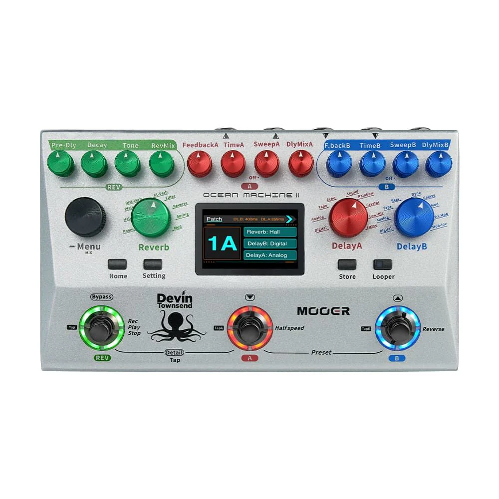 Mooer Ocean Machine II Delay/Reverb