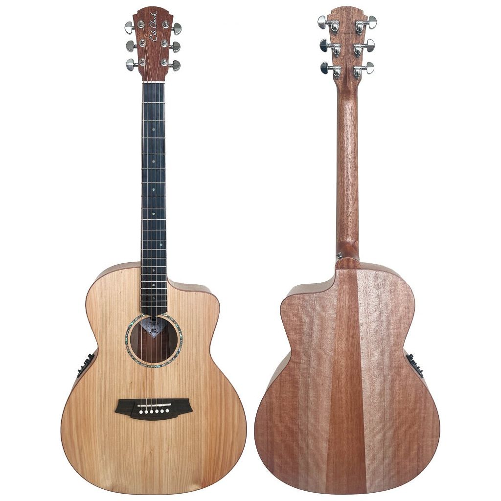 Cole Clark Studio Grand Auditorium SAN1EC-BM Bunya Top Maple Back/Sides