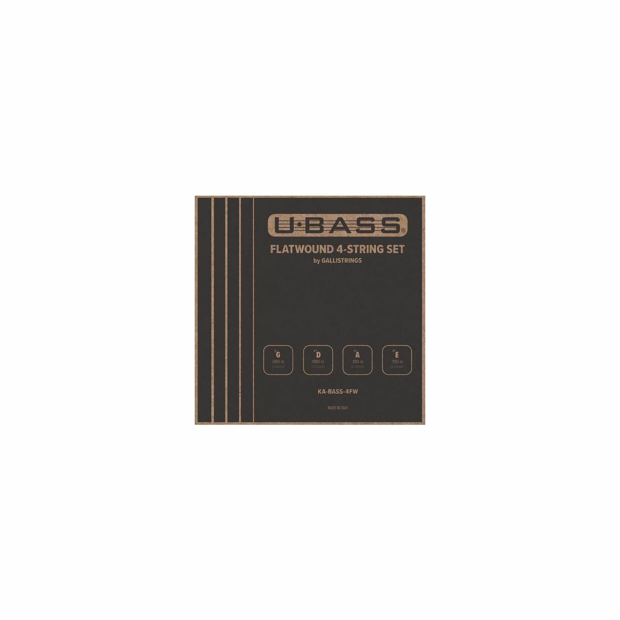 Kala U-Bass Strings - Flatwound