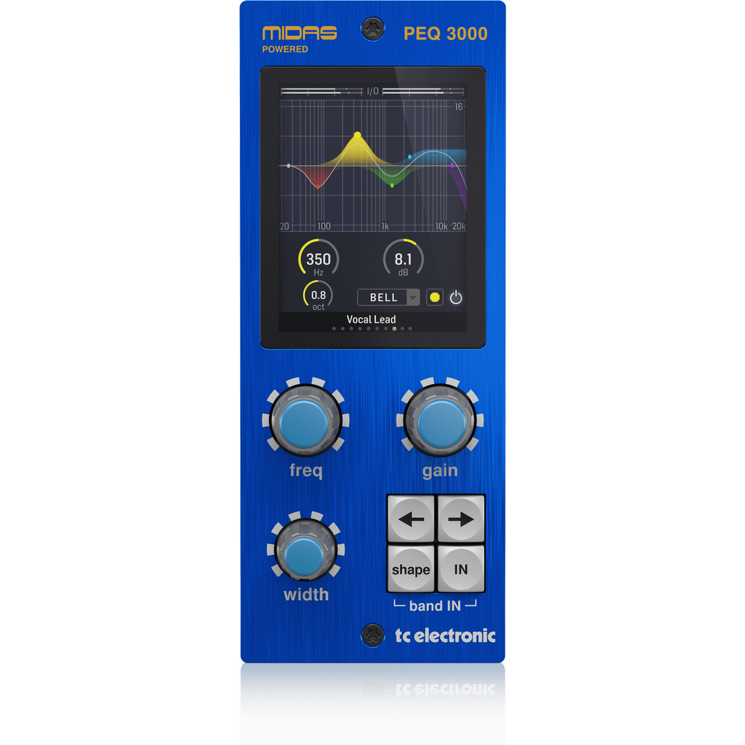 Tc Electronic Peq3000-Dt Parametric Eq Interface