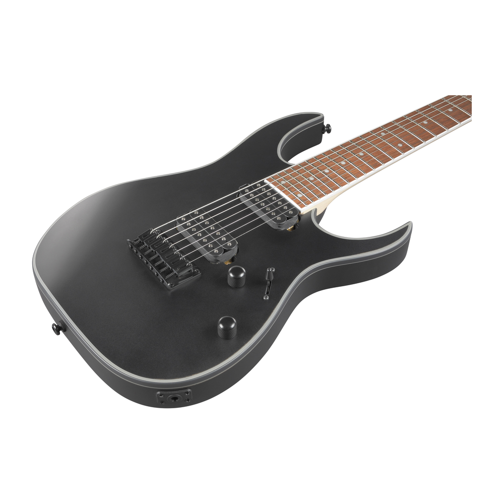 Ibanez RG7421EXBKF 7 String Electric Guitar Black Flat