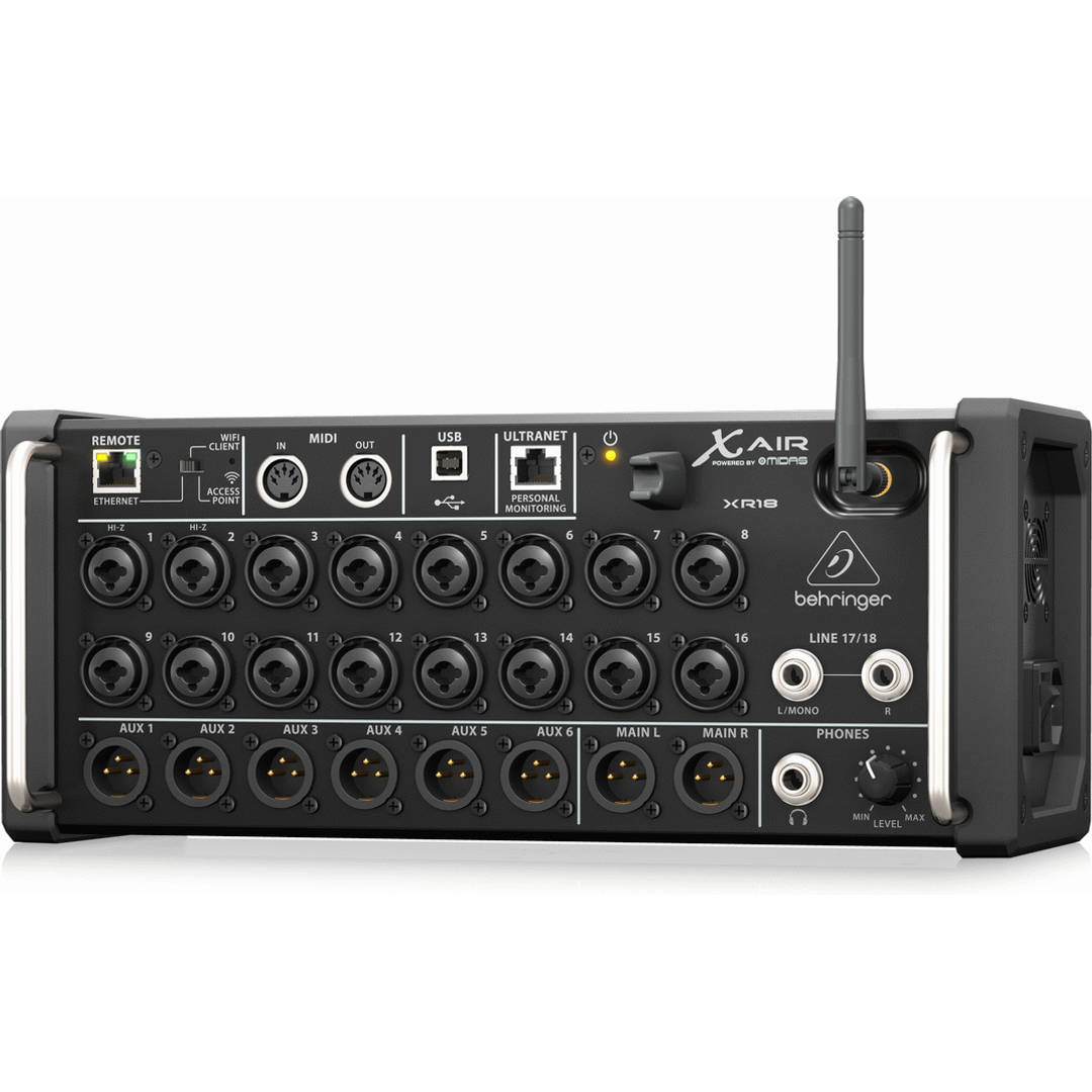 Behringer X AIR XR18 18-Input Digital Tablet Mixer