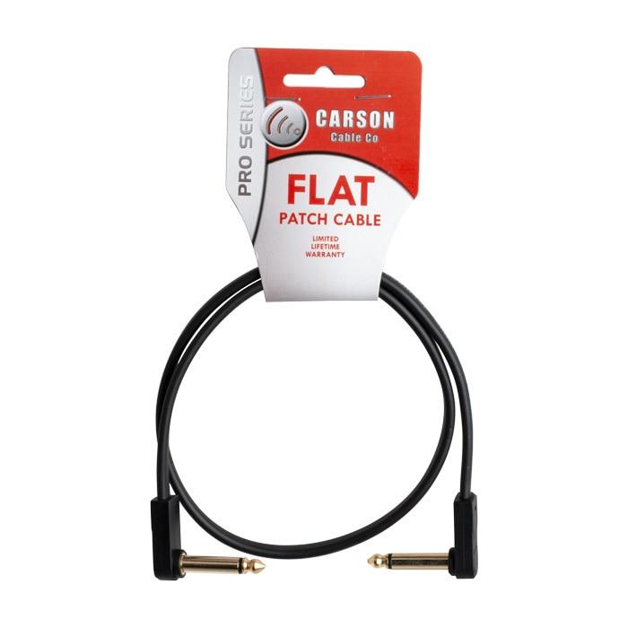 Carson Pro Series FLAT2 2 foot Flat Patch Cable