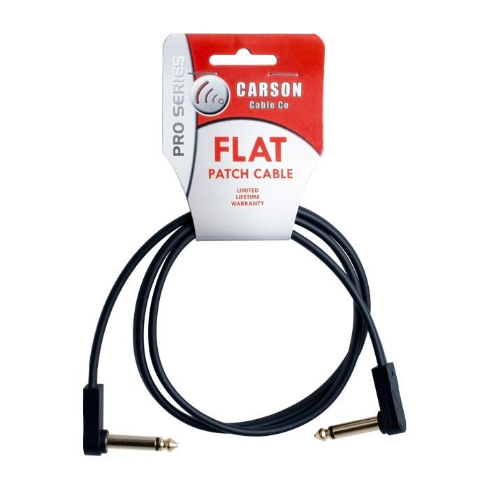 Carson Pro Series FLAT3 3 foot Flat Patch Cable