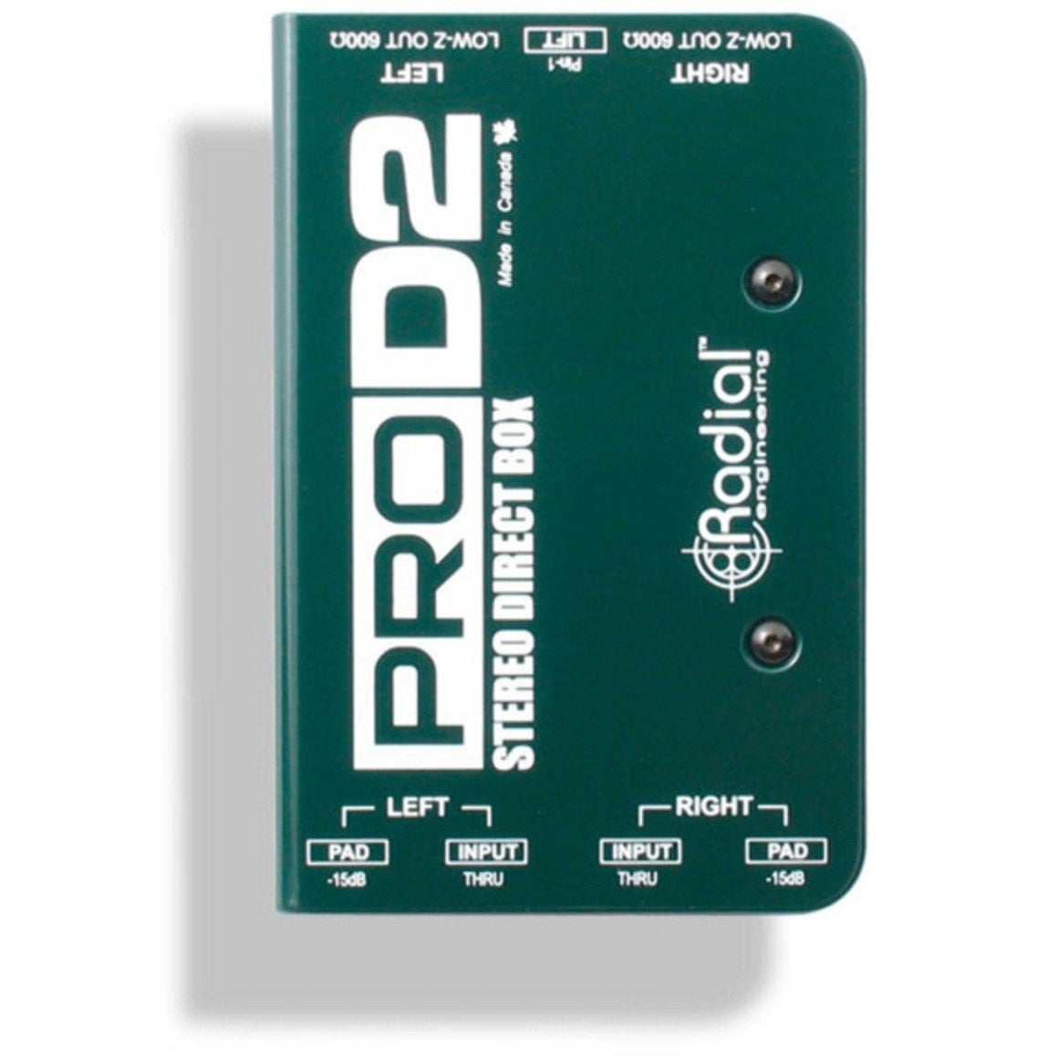 Radial Pro D2 Stereo DI Box