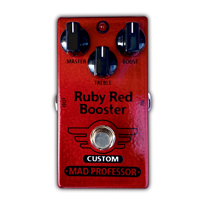 Mad Professor Ruby Red Booster w/ Nashville Hot Mid Solo Mod