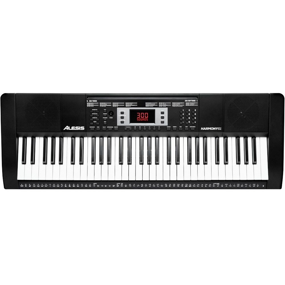 Alesis Harmony MkIII 61 Key Portable Keyboard w/ Stand, Headphones and Bench