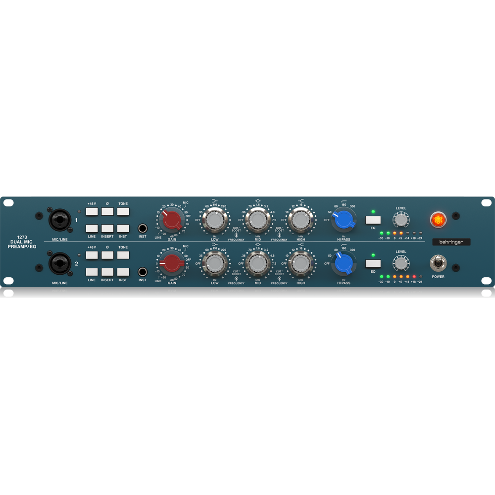 Behringer 1273 2 Channel Mic Preamp and EQ