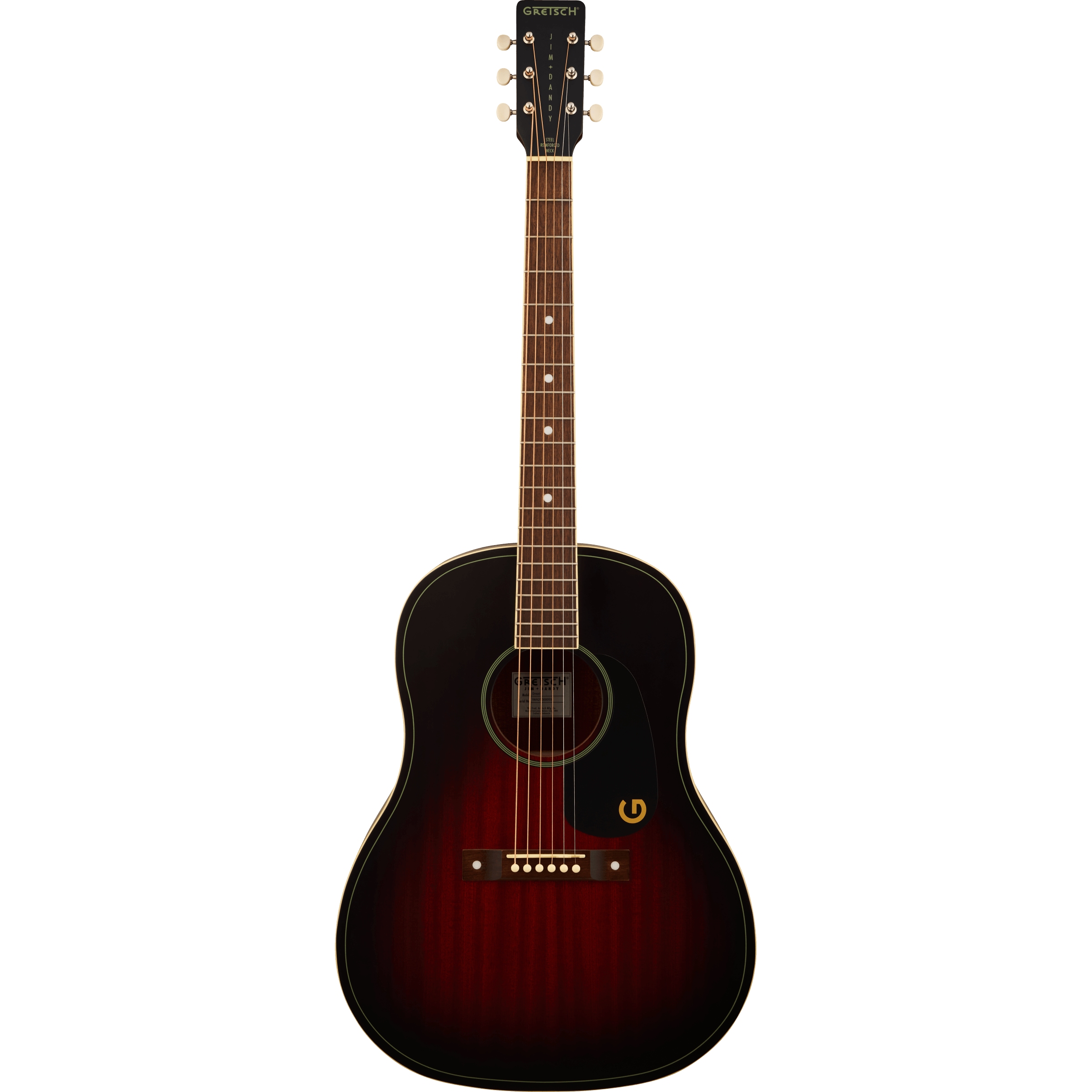 Gretsch Jim Dandy Dreadnought Deep Cherry Burst