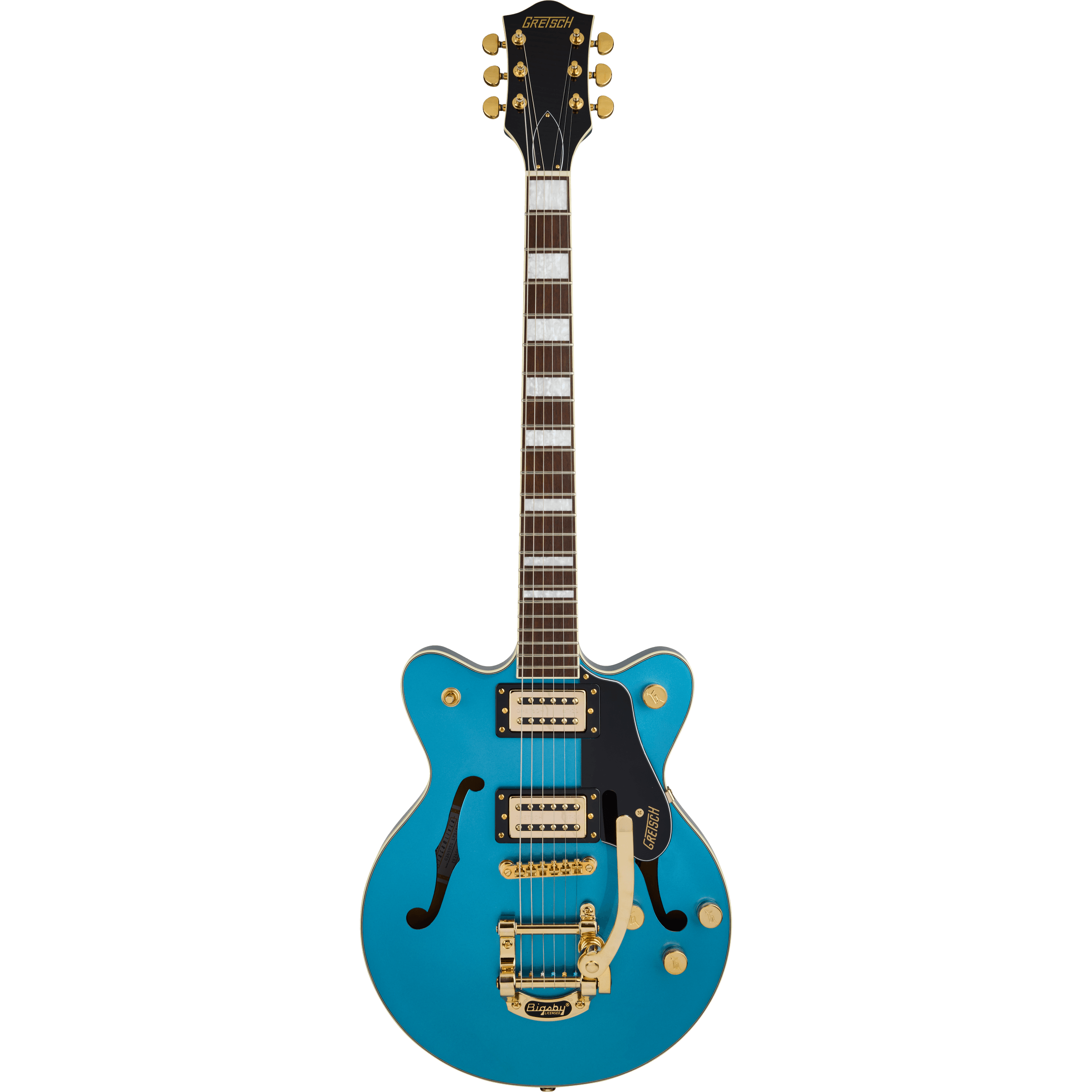 Gretsch Limited Edition G2655TG Streamliner Center Block Jr. Double-Cut with Bigsby Riviera Blue