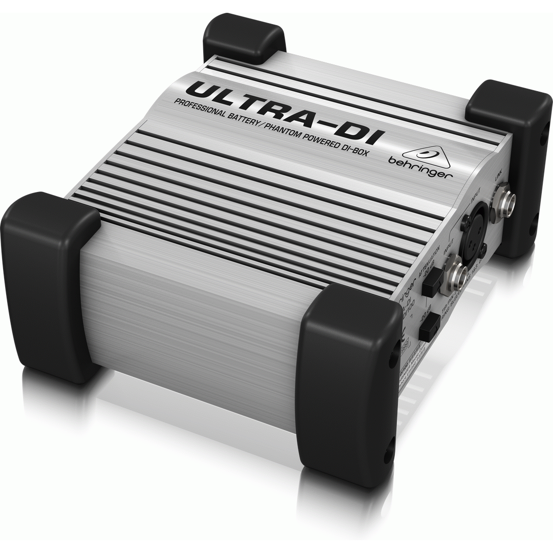 Behringer Ultra-DI DI100 Battery/Phantom Powered DI-Box