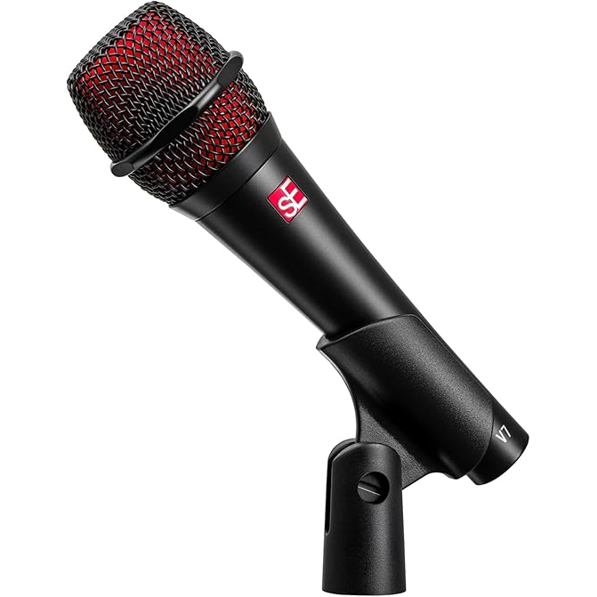 sE Electronics V7 Black Supercardioid Dynamic Microphone