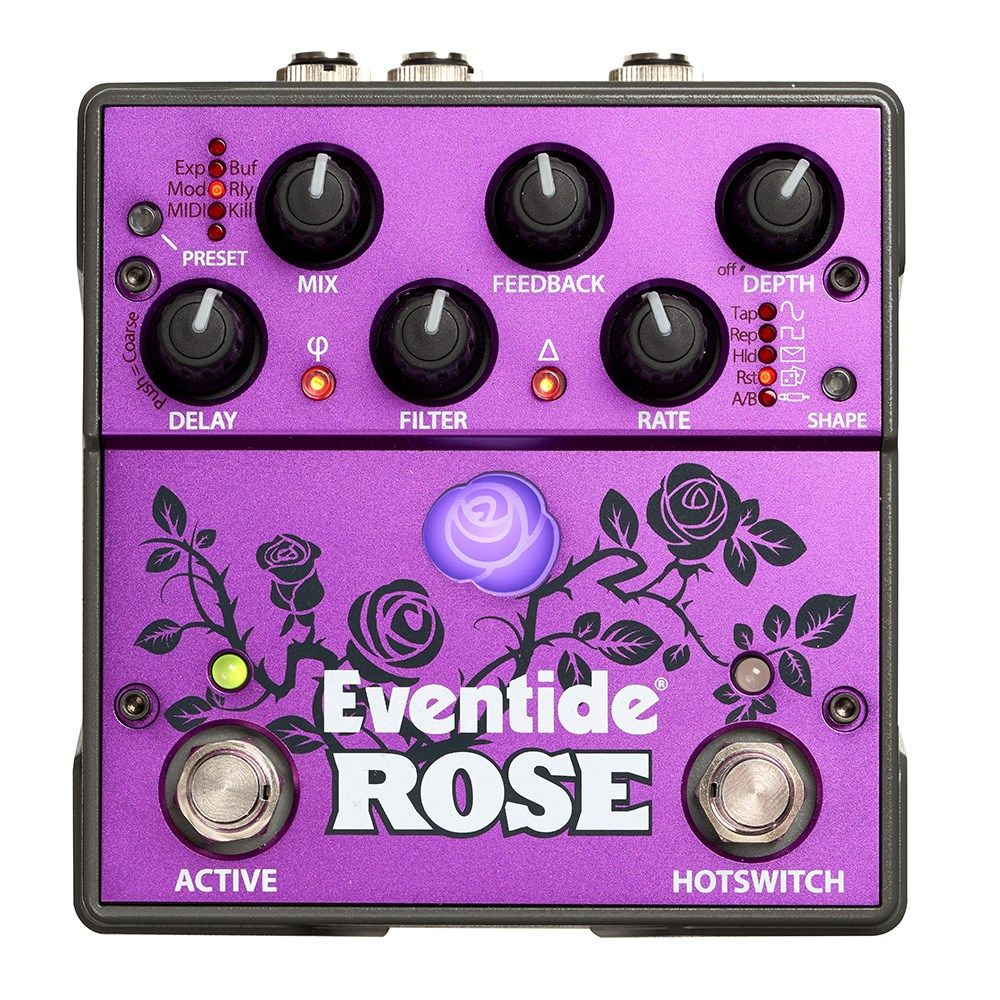 Eventide Rose Analog Digital Hybrid Delay Effects Pedal