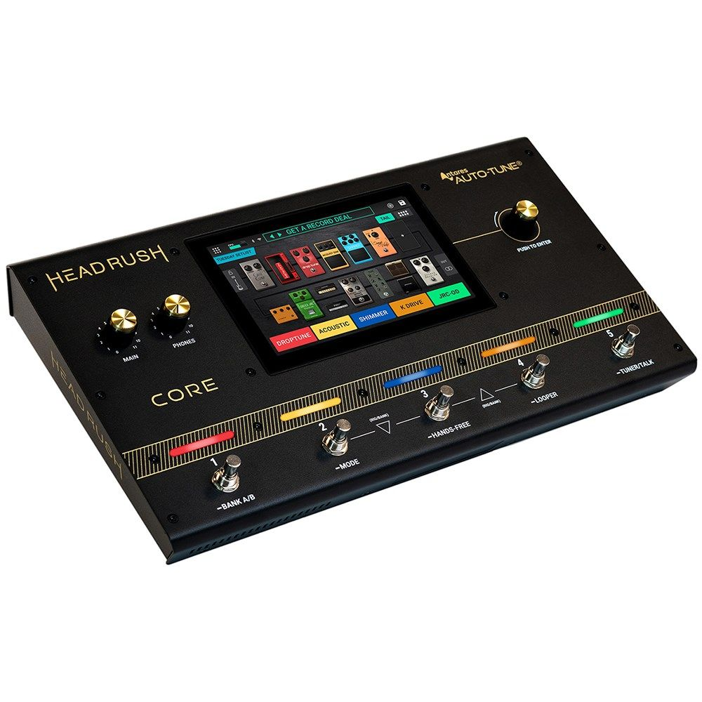 HeadRush Core Guitar & Vocal FX Board w/ 7" Touch Display