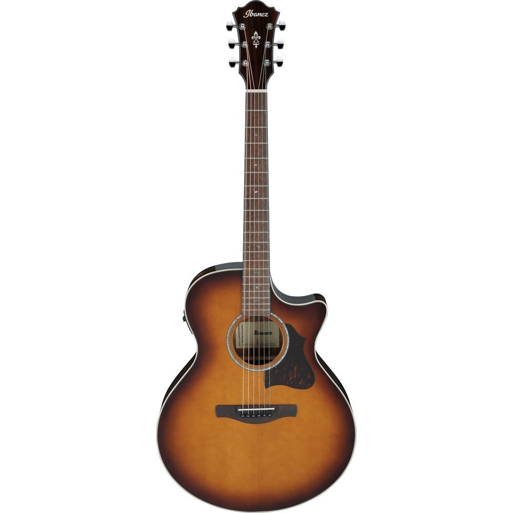 Ibanez AE160 Vintage Mahogany Sunburst High Gloss Acoustic Guitar