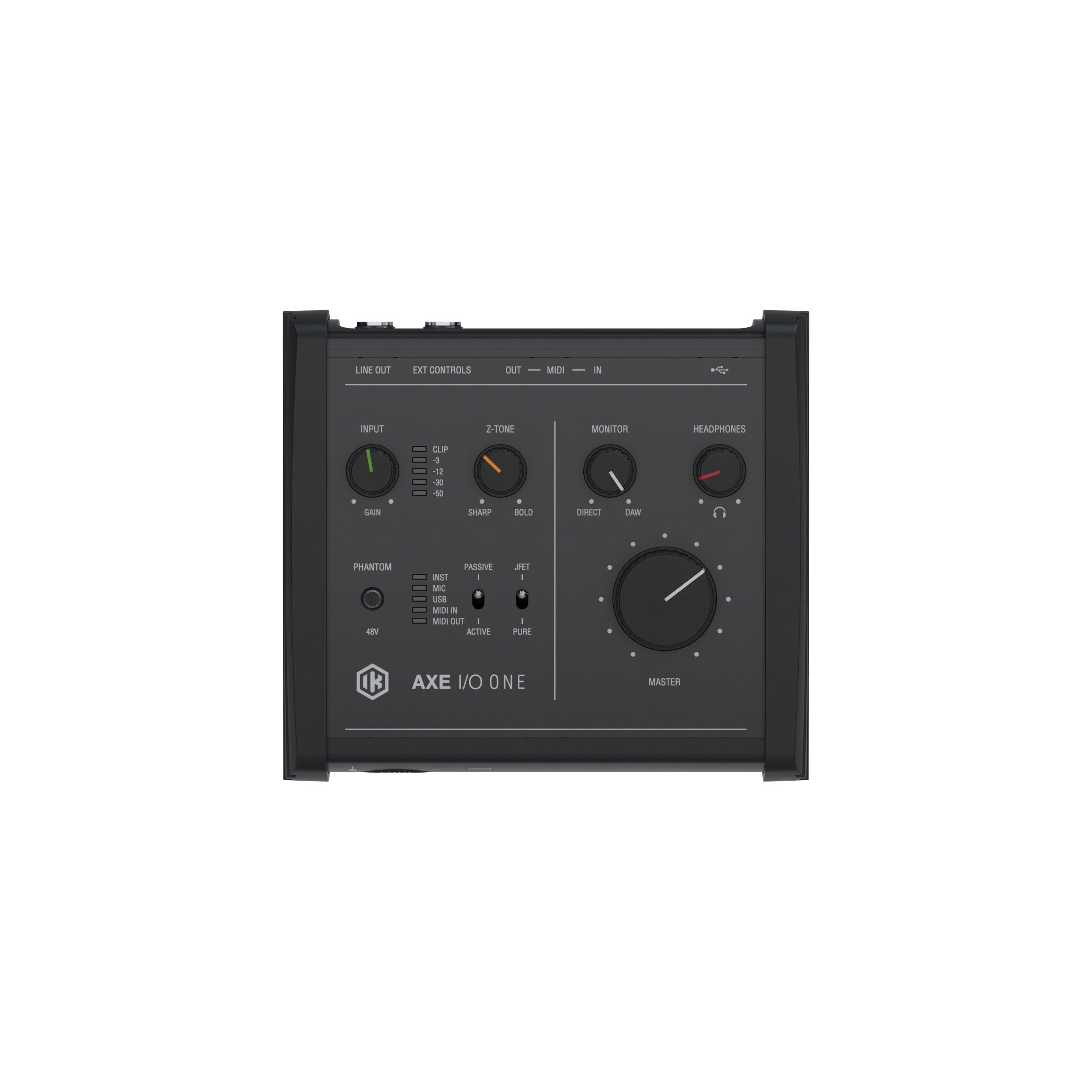 IK AXE I/O ONE - 1-in/3-out USB Audio Interface w/Guitar Tone Shaping