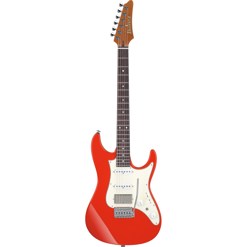 Ibanez AZ2204NW Vermillion Red Electric Guitar with Case