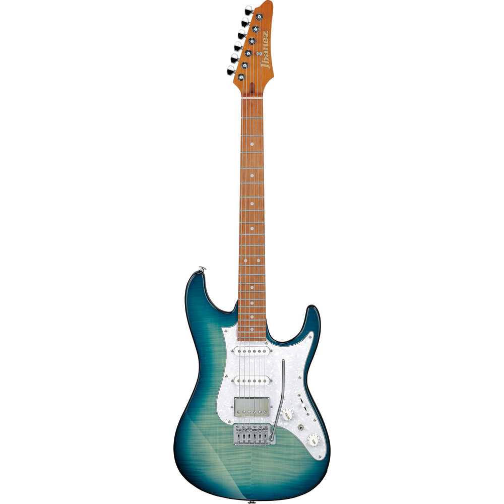 Ibanez AZ22S1F Transparent Turquoise Burst Electric Guitar