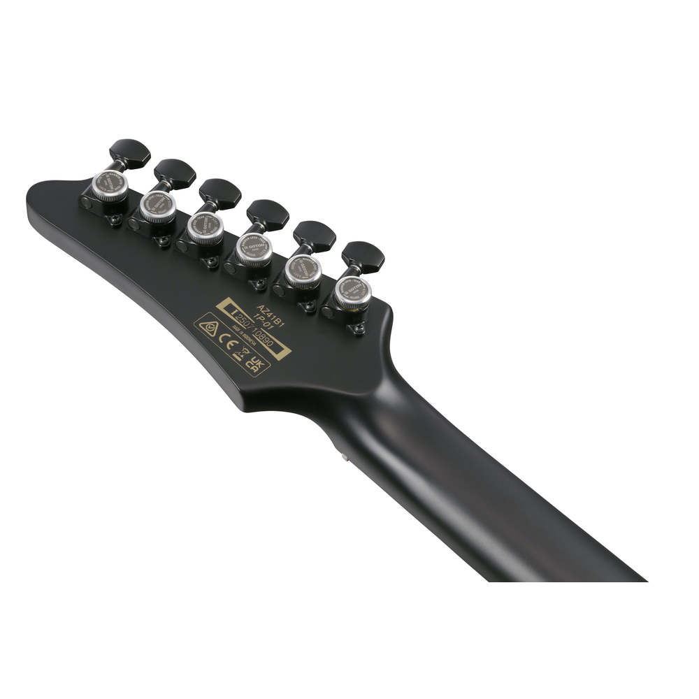 Ibanez AZ41B1 BKF Iron Label Electric Guitar