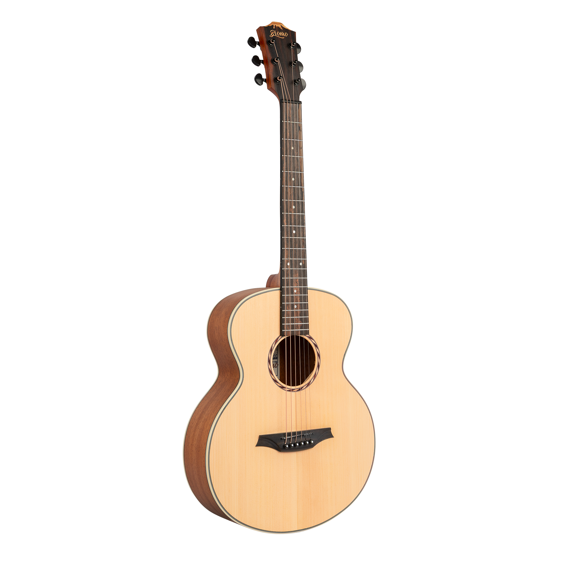 Bromo BAA8S Mini Jumbo Solid Top Acoustic w/Bag