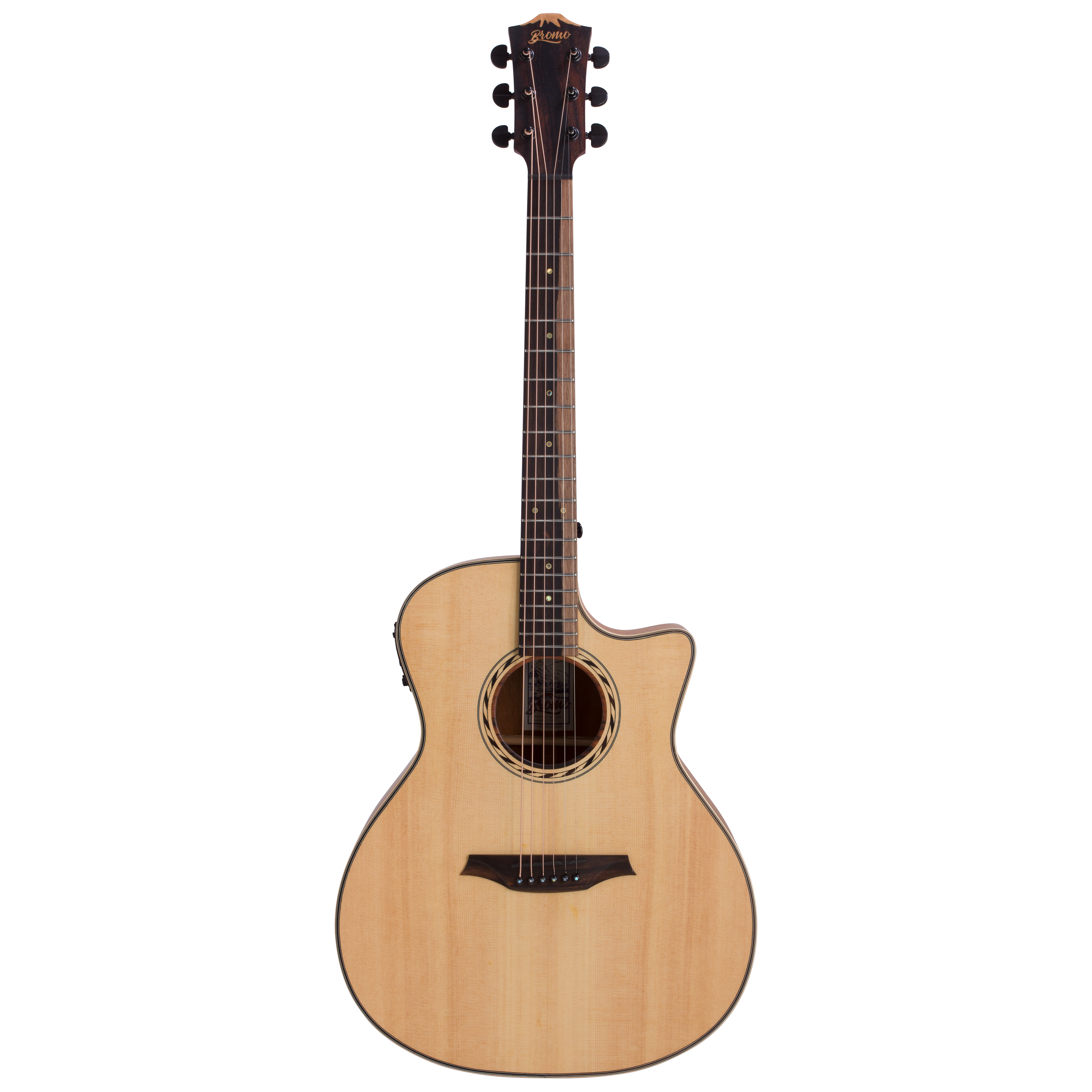 Bromo BAT2CE Solid Top Grand Auditorium Acoustic/Electric