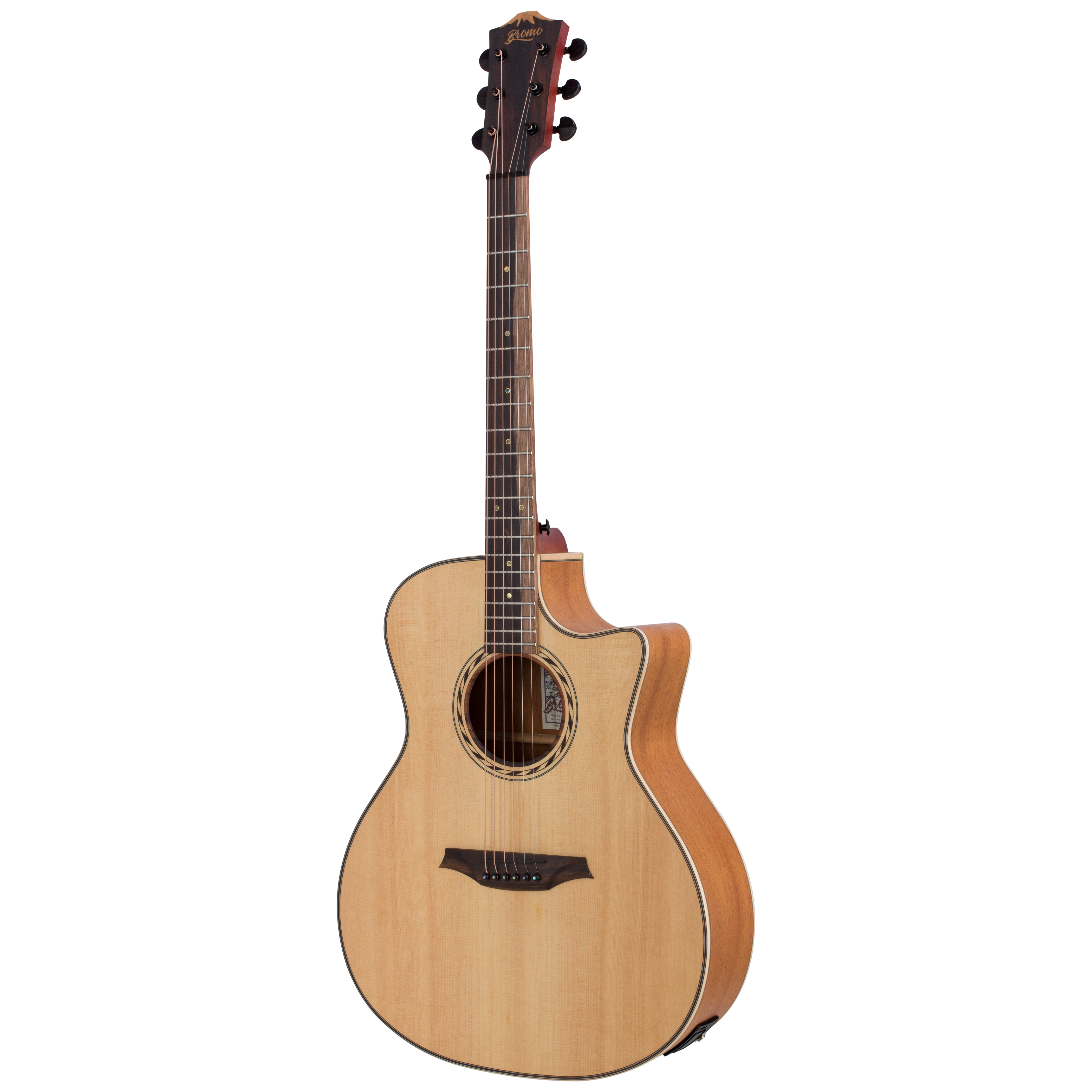 Bromo BAT2CE Solid Top Grand Auditorium Acoustic/Electric