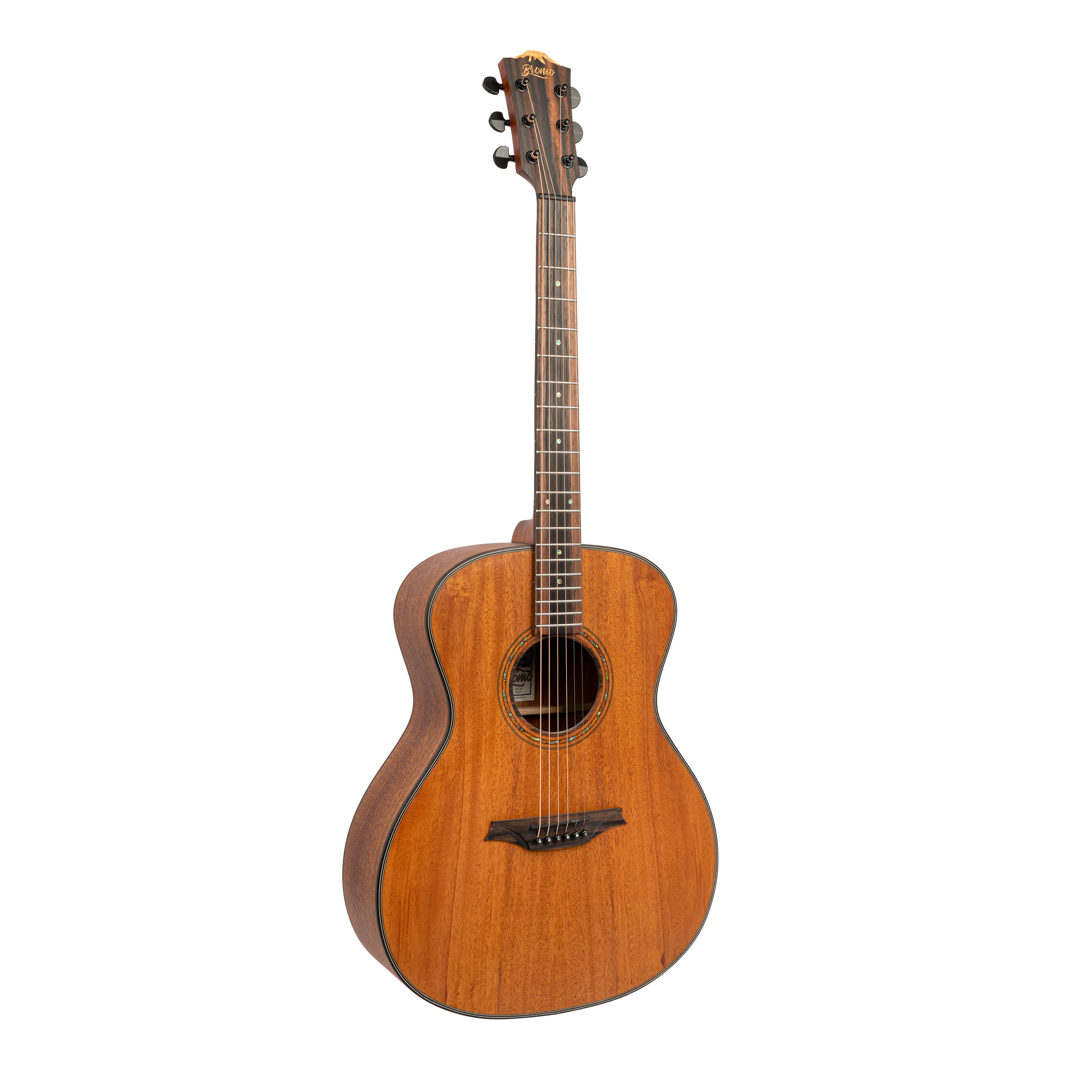 Bromo BAT2M Solid Mahogany Top Auditorium Acoustic Guitar