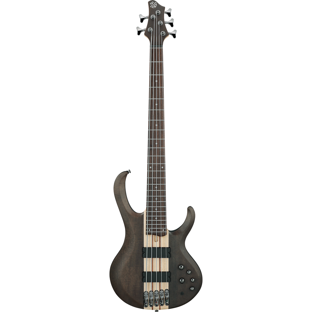 Ibanez BTB605 Transparent Gray Flat 5 String Electric Bass