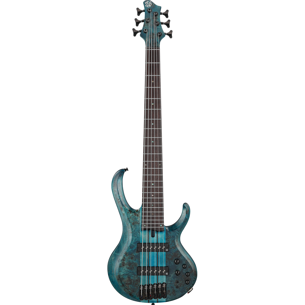 Ibanez BTB946 Cosmic Blue Low Gloss 6 String Electric Bass