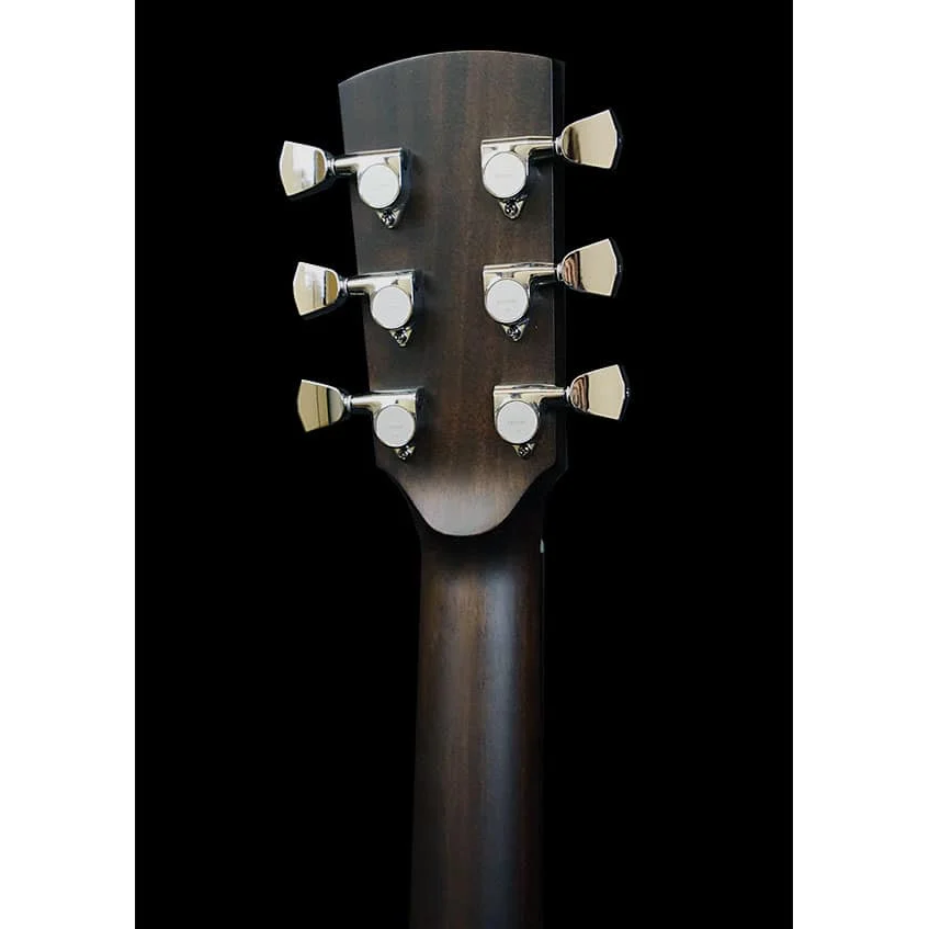 Fenech Delta Blues Grand Auditorium Mahogany Ac/Elec w/Hard Case