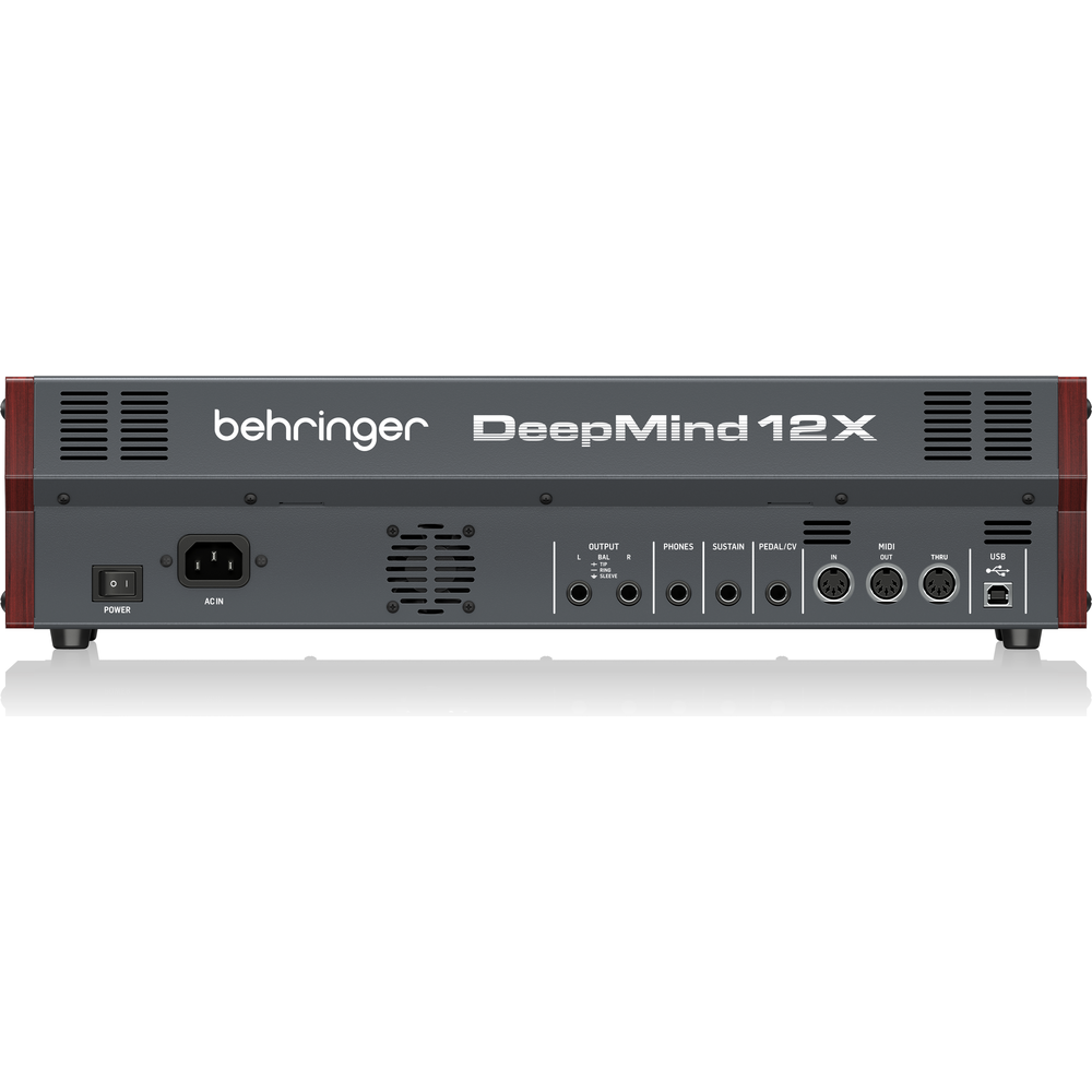 Behringer Deepmind 12XD Desktop True Analog 12 Voice Polyphonic Synthesizer