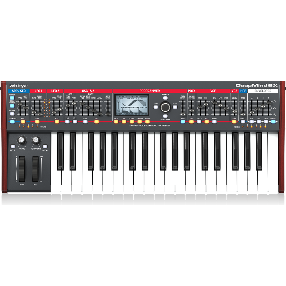 Behringer DEEPMIND-6X Analog 6-Voice Polyphonic Synthesizer