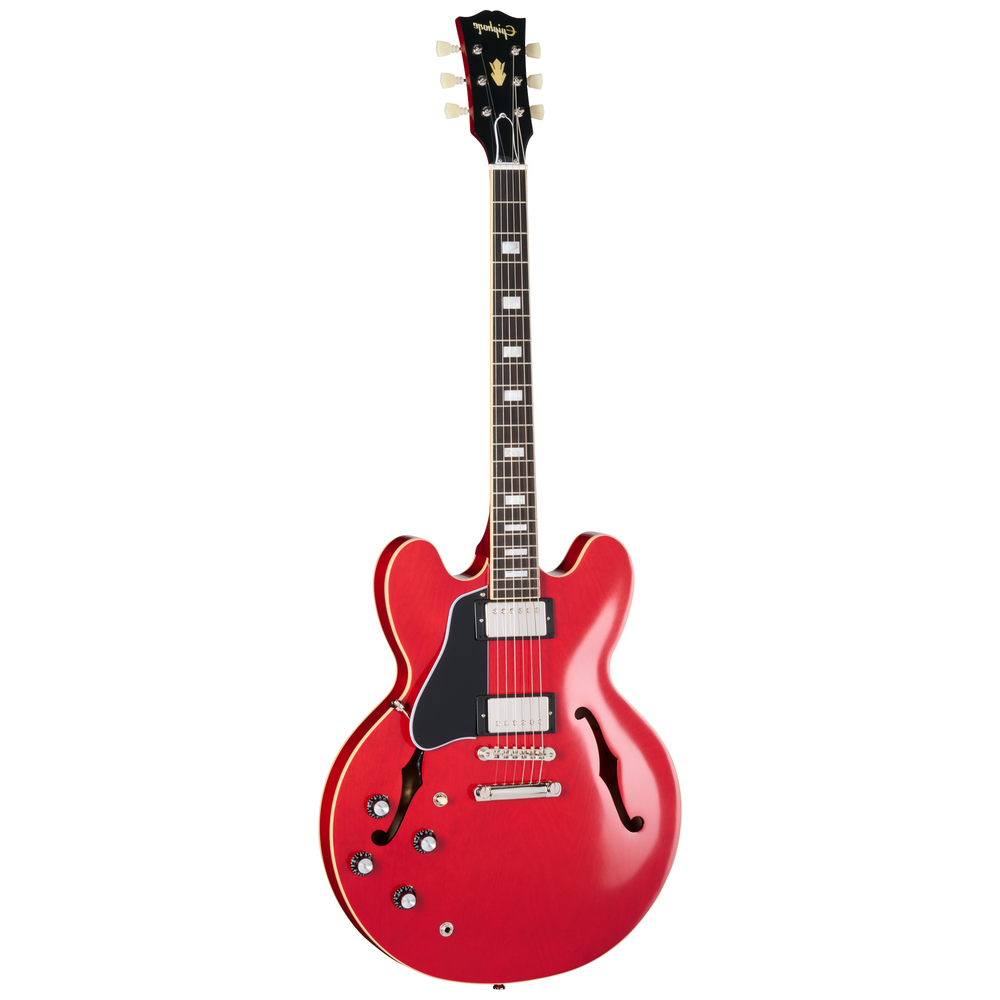 Epiphone 'Inspired By Gibson' 1962 ES-335 Left Handed Sixties Cherry Inc Hard Case