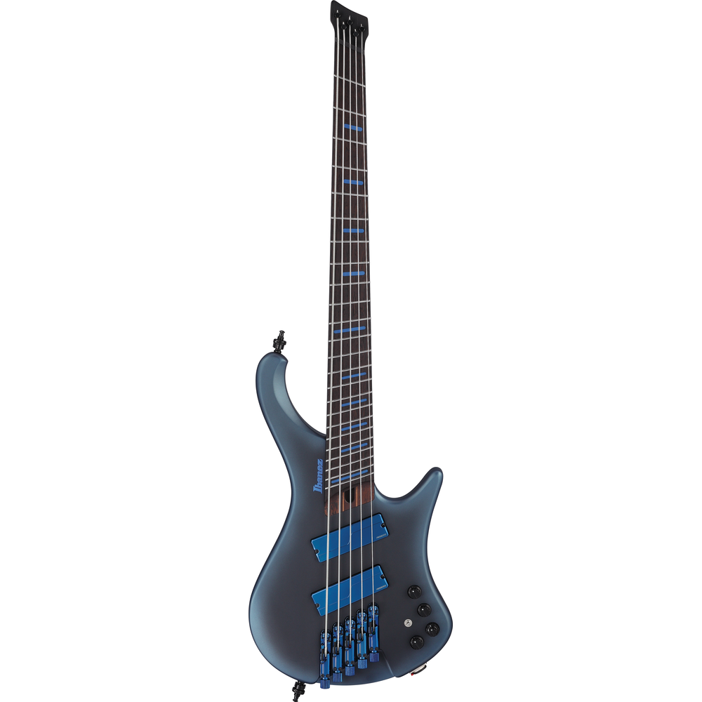 Ibanez EHB5MSBSP Midnight Arctic Ocean Matte 5 String Electric Bass with Gig bag