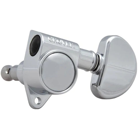 Grover Rotomatic Machine Heads 3-A-Side Nickel