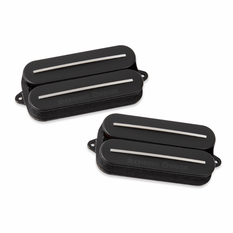 Seymour Duncan Black Winter Rails Set Black