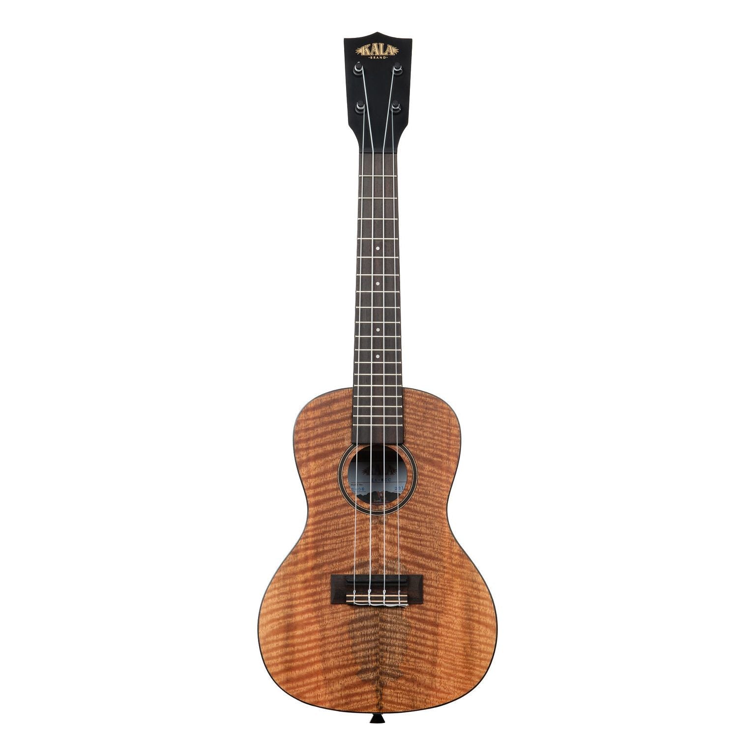 Kala Curly Mango Concert Ukulele w/Bag