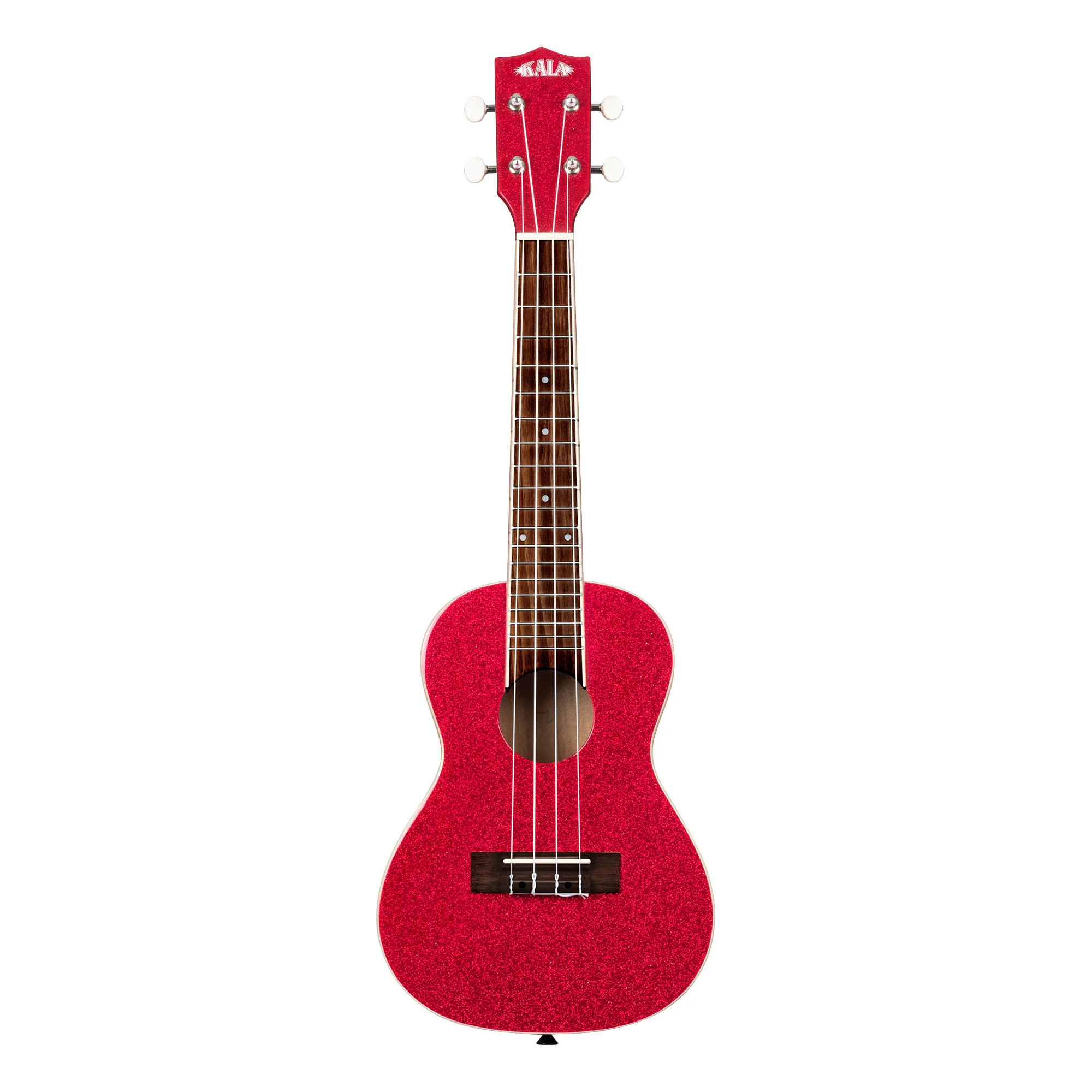 Kala Concert Ukulele Sparkle Red