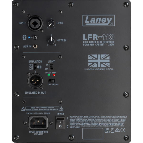Laney LFR-110 FRFR 125w Powered Guitar Cabinet 1x10
