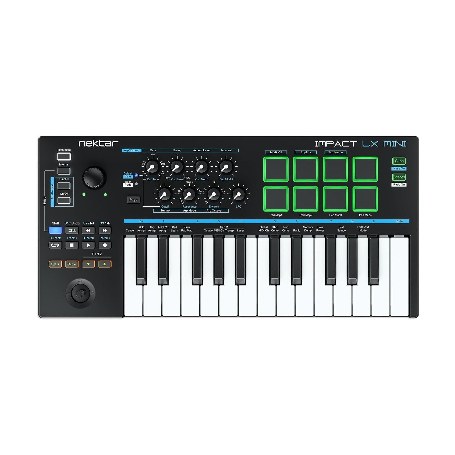 Nektar Impact LX Mini 25 Mini Keys