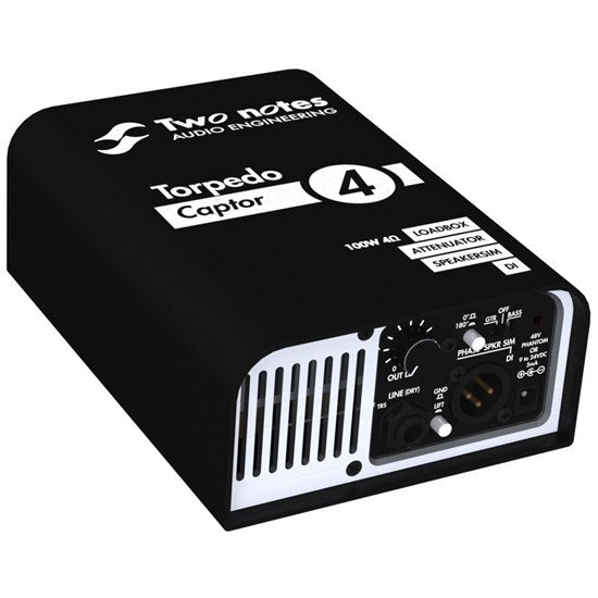 Two Notes Torpedo Captor 100w 4 Ohm Reactive Load Box