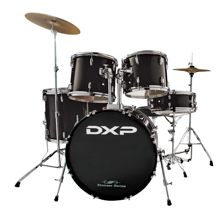 DXP 5 Piece Drum Kit w/Stool