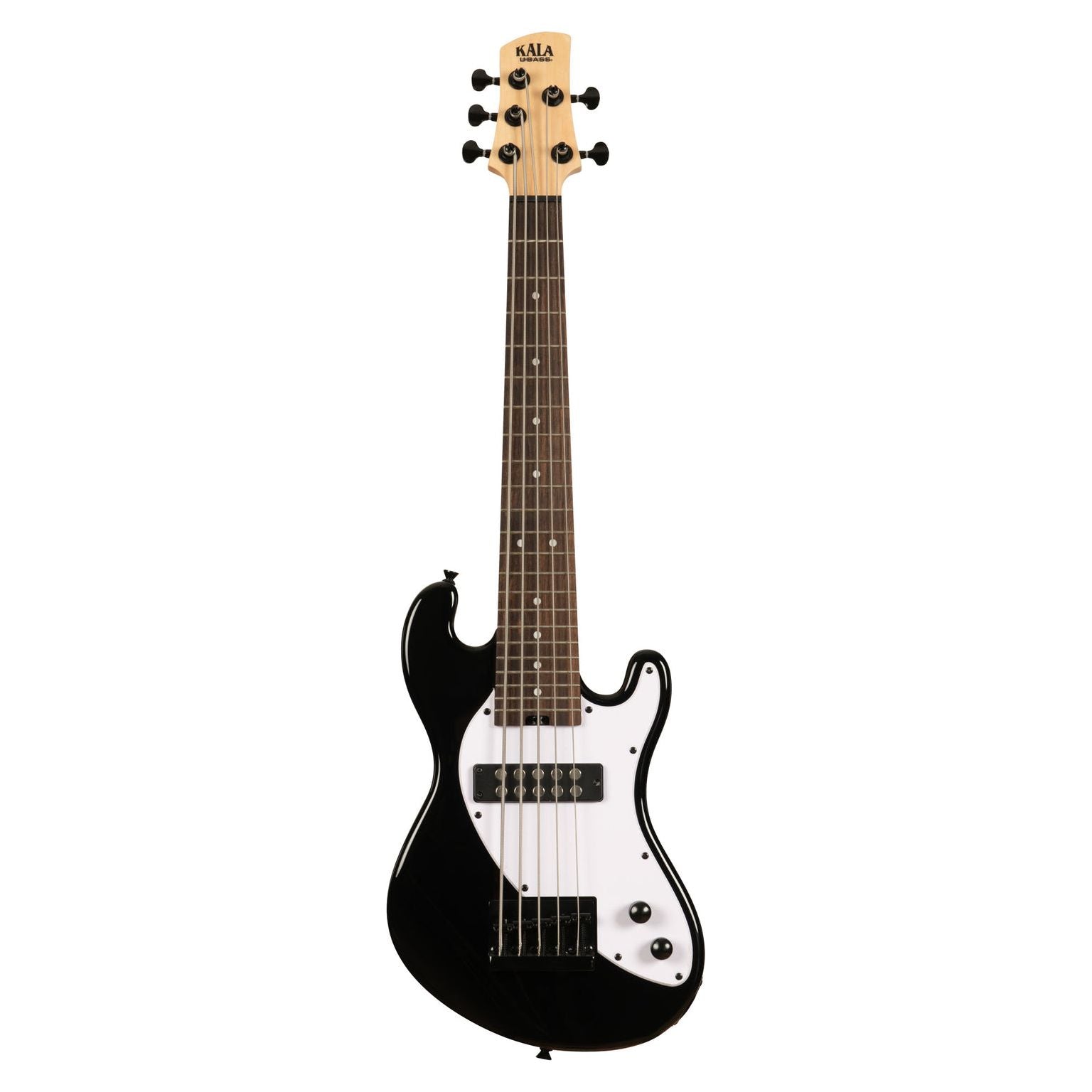 Kala Solid Body 5-String Jet Black Fretted U•BASS