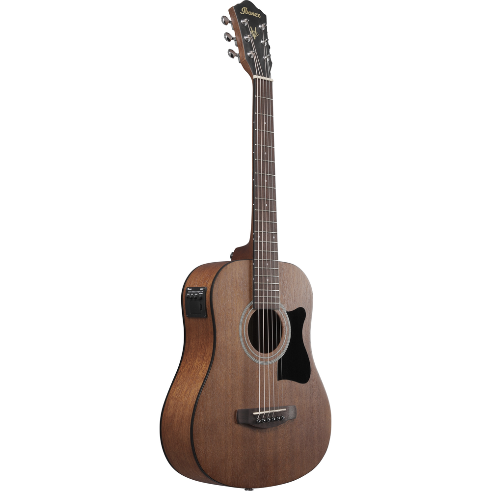 Ibanez V44Minie Open Pore Natural Acoustic Guitar with Pickup
