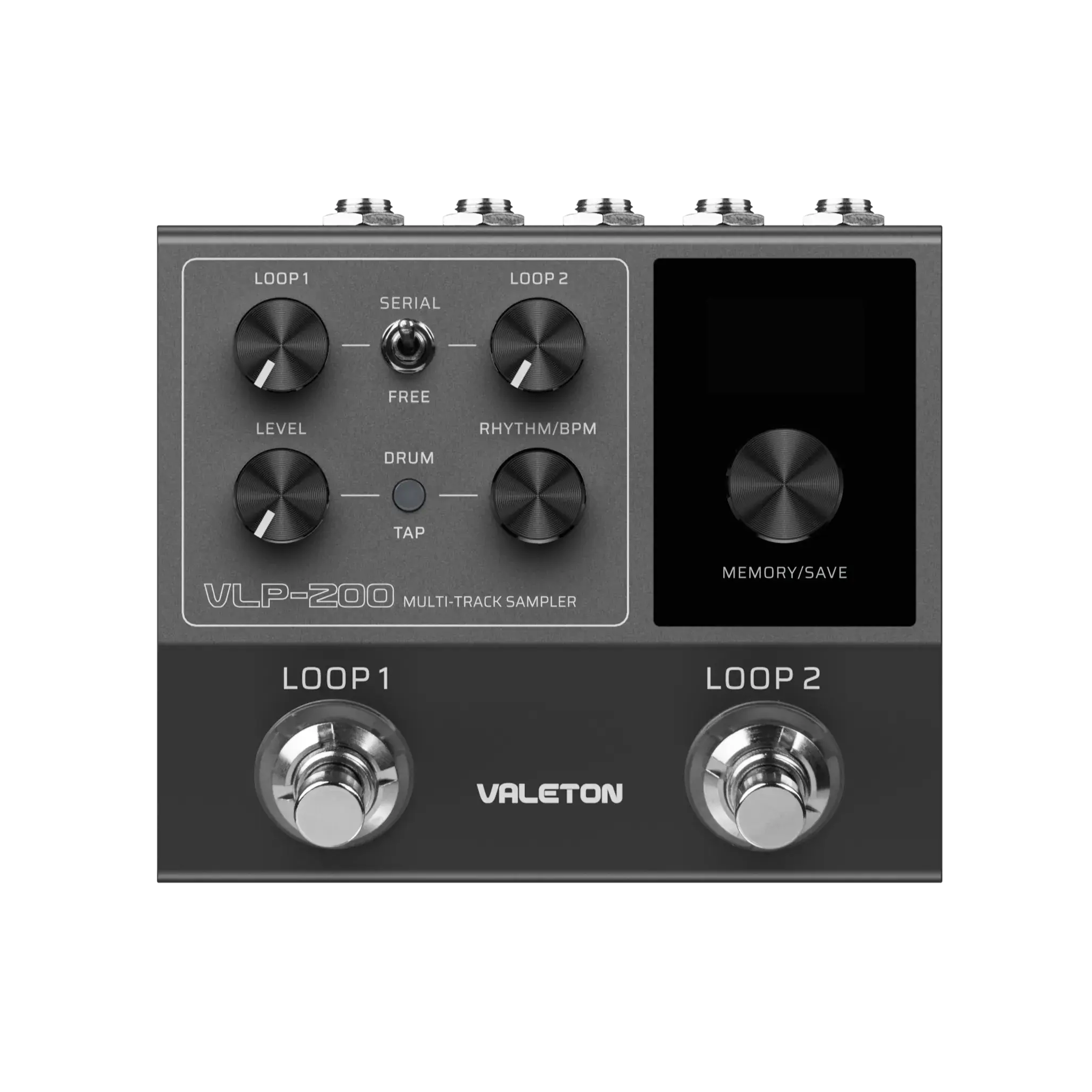 Valeton VLP-200 Dual Channel Stereo Looper Pedal