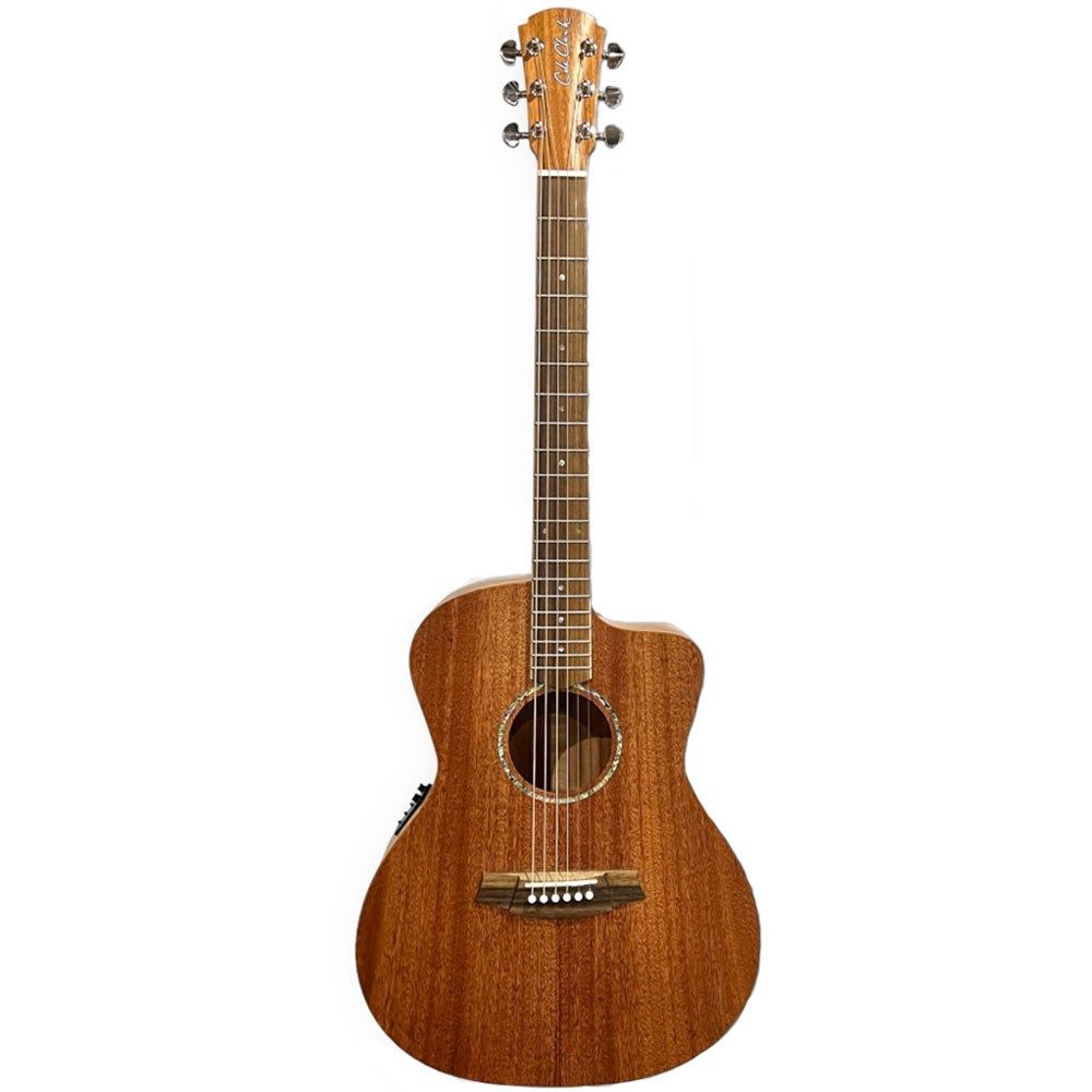 Cole Clark Studio Grand Auditorium SAN1EC-MMAH African Mahogany Face Back & Sides